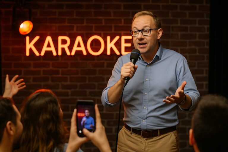 Karaoke, które zamieniło się w marketing show