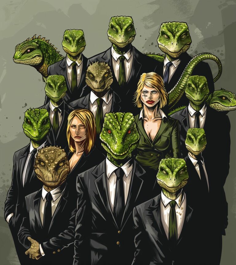🦎 REPTILIANIE WŚRÓD NAS